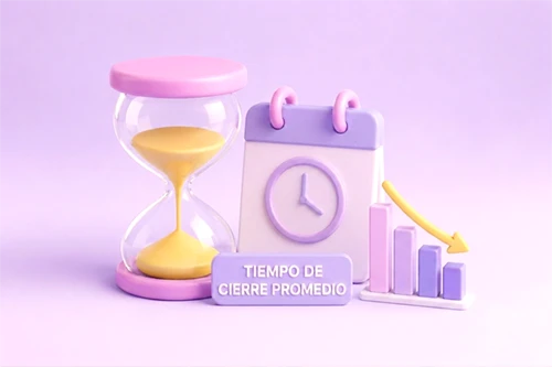 tiempo de cierre promedio