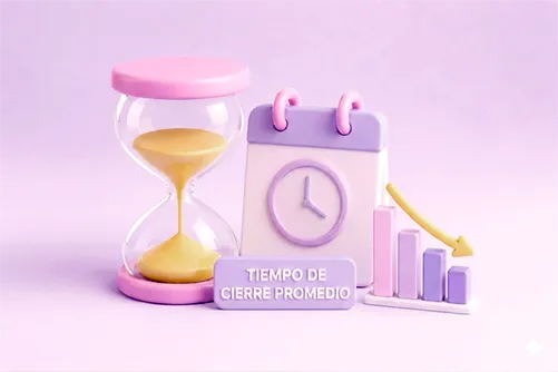 tiempo de cierre promedio