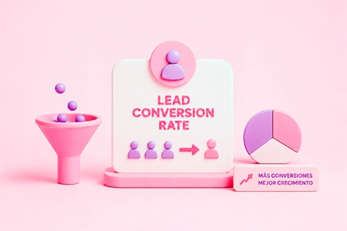 tasa de conversión de leads